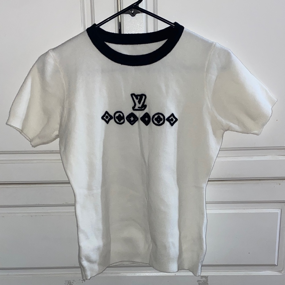 White Crop T-Shirt